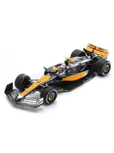   Spark - McLAREN F1  MCL60 TEAM McLAREN N 4 2nd BRITISH GP 2023 LANDO NORRIS WHITE ORANGE BLACK