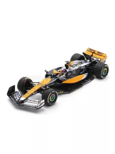   Spark - McLAREN F1  MCL60 TEAM McLAREN N 81 4th BRITISH GP 2023 OSCAR PIASTRI WHITE ORANGE BLACK