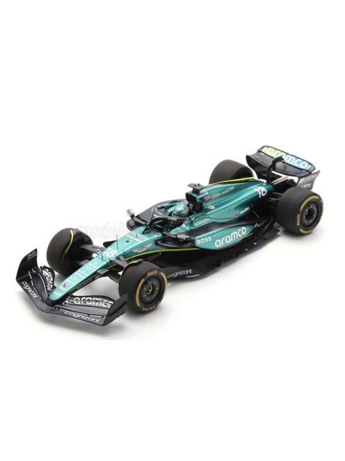 Spark - ASTON MARTIN F1  AMR24 TEAM ARAMCO COGNIZANT N 18 SEASON 2024 LANCE STROLL GREEN BLACK