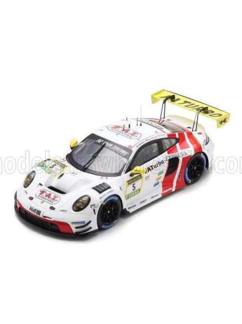 Spark - PORSCHE 911 992 GT3 R TEAM HERBERTH MOTORSPORT N 5 24h NURBURGRING 2024 ROBERT RENAUER - VINCENT KOLB - DENNIS OLSEN - MATT CAMPBELL WHITE RED