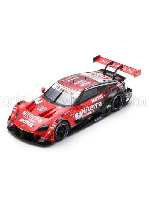 Spark - NISSAN TYPE Z TEAM NITERRA MOTUL NDDP RACING N 3 GT500 CLASS SUPER GT 2023 KATSUMASA CHIYO - MITSUNORI TAKABOSHI RED BLACK