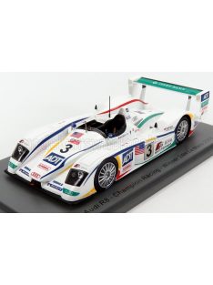   Spark - AUDI R8 3.6L TURBO TEAM ADT CHAMPION RACING N 3 WINNER 24h LE MANS 2005 TOM KRISTENSEN - JJ LETO - MARCO WERNER WHITE GREEN