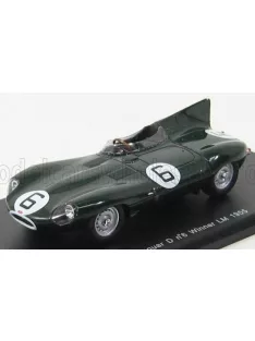   Spark - JAGUAR D-TYPE TEAM JAGUAR CARS LTD N 6 WINNER 24h LE MANS 1955 J.M.HAWTHORN - I.L.BUEB BRITISH RACING GREEN