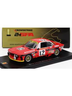   Spark - BMW 3.0 CSi TEAM LUIGI RACING N 12 WINNER 24h SPA 1974 JEAN XHENCEVAL - ALAIN PELTIER - PIERRE DIEUDONNE RED