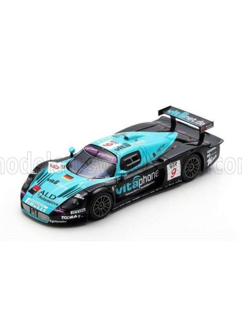 Spark - MASERATI MC12 GT1 TEAM VITAPHONE RACING N 9 WINNER 24h SPA 2005 ERIC VAN DE POELE - MICHAEL  BARTELS - TIMO SCHEIDER BLACK GREEN
