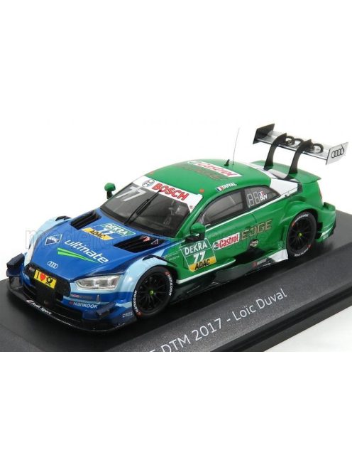 Spark - AUDI A5 RS5 TEAM AUDI SPORT PHOENIX N 77 SEASON DTM 2017 L.DUVAL GREEN BLUE