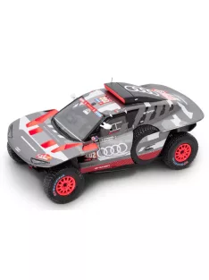  Spark - AUDI RS Q E-TRON E2 TEAM AUDI SPORT N 202 RALLY DAKAR 2024 STEPHANE PETERHANSEL - EDOUARD BOULANGER GREY SILVER BLACK