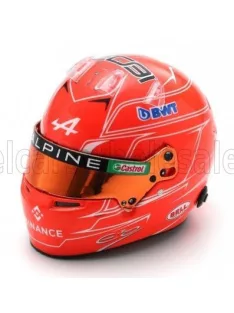   Spark - BELL HELMET F1  CASCO HELMET RENAULT A523 TEAM BWT ALPINE N 31 AZERBAIJAN GP 2023 ESTEBAN OCON RED