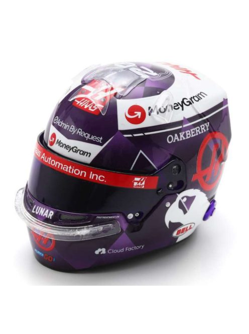 Spark - BELL HELMET CASCO HELMET F1 KEVIN MAGNUSSEN TEAM HAAS N 20 MONACO GP 2024 BLUE VIOLET