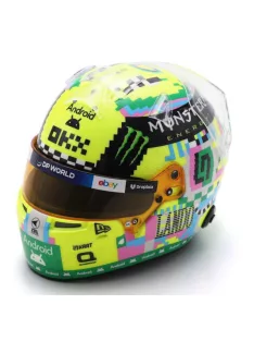   Spark - BELL HELMET CASCO HELMET F1 LANDO NORRIS TEAM McLAREN N 4 3rd BRITISH GP 2024 VARIOUS