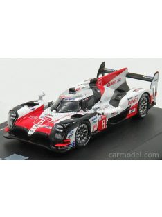   Spark-Model - Toyota Ts050 Hybrid 2.4L Turbo V6 Team Toyota Gazoo Racing N 8 Winner 24H Le Mans 2018 F.Alonso - S.Buemi - K.Nakajima White Red Black