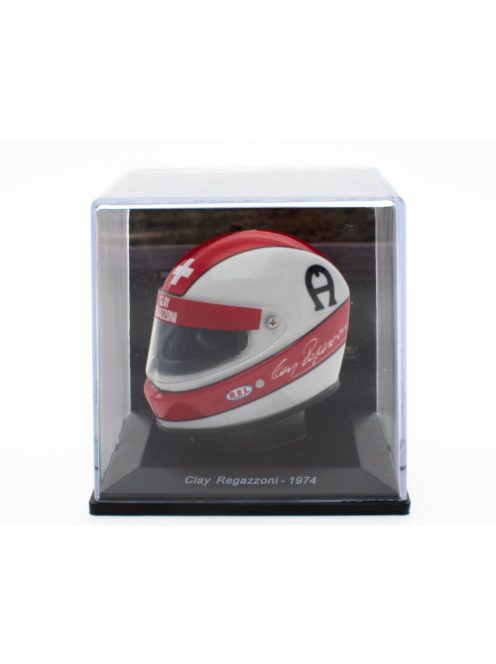Sparkmodel - 1:5 Scale Model Of Helmet Of Clay Regazzoni - 1974