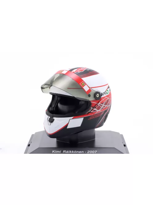 Spark - 1:5 Scale model of helmet of Kimi Raikkonen #6 - Formula 1 World Champion 2007