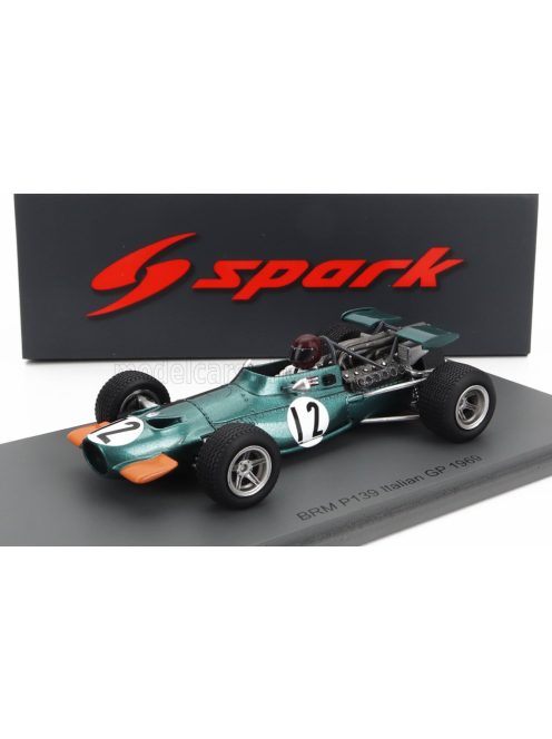Spark - BRM F1  139 N 12 ITALY GP 1969 JACKIE OLIVER GREEN YELLOW