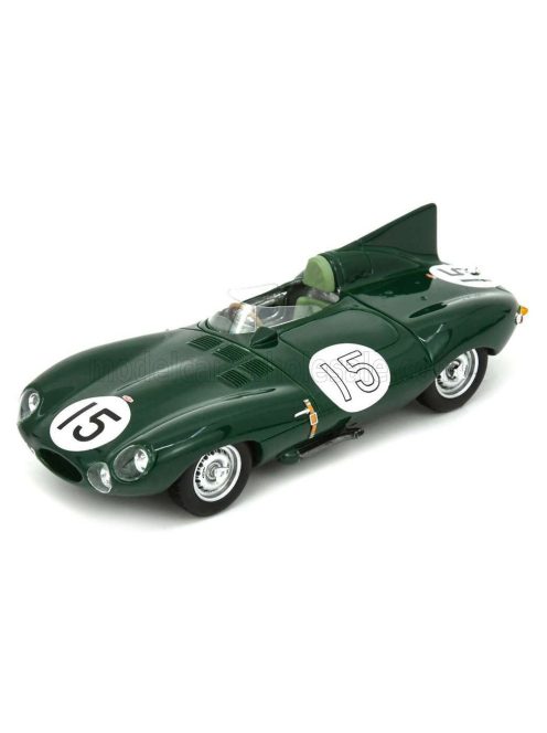 Spark - JAGUAR D-TYPE 3.4L S6 SPIDER TEAM JAGUAR CARS LTD N 15 24h LE MANS 1954 PETER WHITEHEAD - KEN WHARTON GREEN
