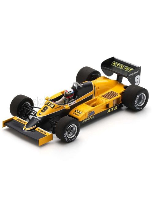 Spark - ATS F1  D6 N 9 LONG BEACH GP 1983 MANFRED WINKELHOCK YELLOW BLACK