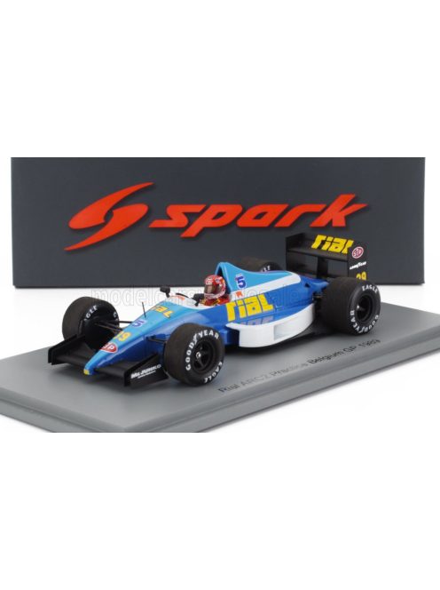 Spark - RIAL F1  ARC2 N 39 ESSAIS BELGIUM GP 1989 PIERRE HENRI RAPHANEL BLUE WHITE