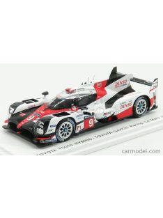   Spark-Model - Toyota Ts050 Hybrid 2.4L Turbo V6 Team Toyota Gazoo Racing N 9 24H Le Mans 2017 J.M.Lopez - N.Lapierre - Y.Kunimoto White Red Black