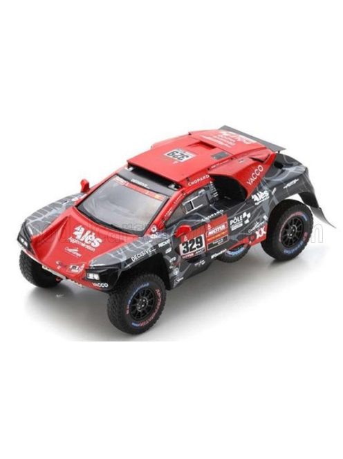 Spark - BUGGY DXX N 329 RALLY DAKAR 2020 R.DUMAS - A.WINOCQ GREY RED