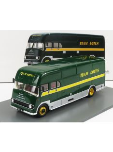   Spark - BEDFORD TRUCK TEAM LOTUS CAR TRANSPORTER 1961 GREEN YELLOW SILVER