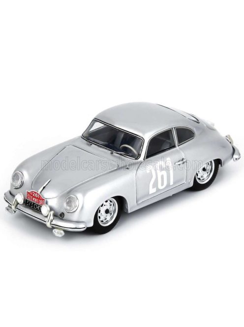 Spark - PORSCHE 356 COUPE N 261 RALLY MONTECARLO 1955 JEAN VILREON - LEON CARLIN SILVER