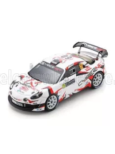   Spark - RENAULT ALPINE A110 RGT TEAM CHAZEL TECHNOLOGIES COURSE N 60 4th RGT RALLY MONTECARLO 2024 ARMAND FUMAL - JULES ESCARTEFIGUE WHITE BLACK