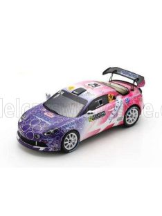   Spark - RENAULT ALPINE A110 RGT TEAM CODE RACING DEVELOPMENT N 62 RGT RALLY MONTECARLO 2024 CHRISTOPHE BERARD - CHRISTOPHE BERNABO BLUE WHITE PINK