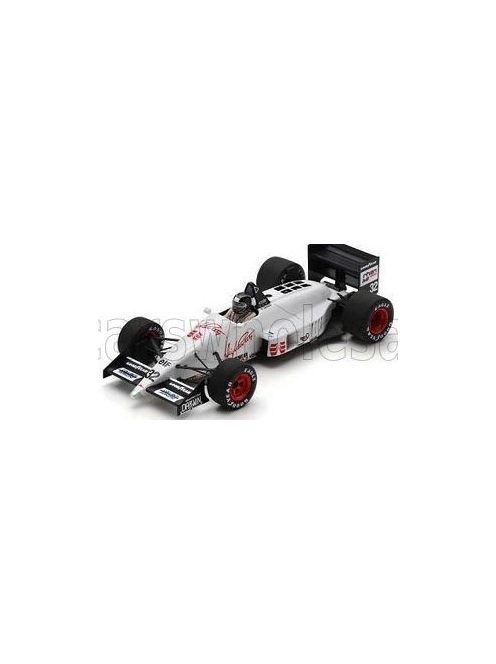 Spark - EUROBRUN F1  ER188 N 32 MONACO GP 1988 OSCAR LARRAURI WHITE