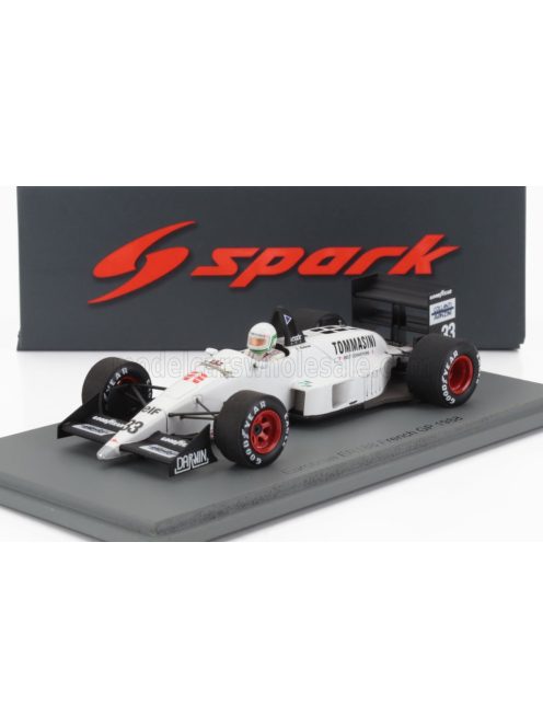 Spark - EUROBRUN F1  ER188 N 33 FRANCE GP 1988 STEFANO MODENA WHITE BLACK