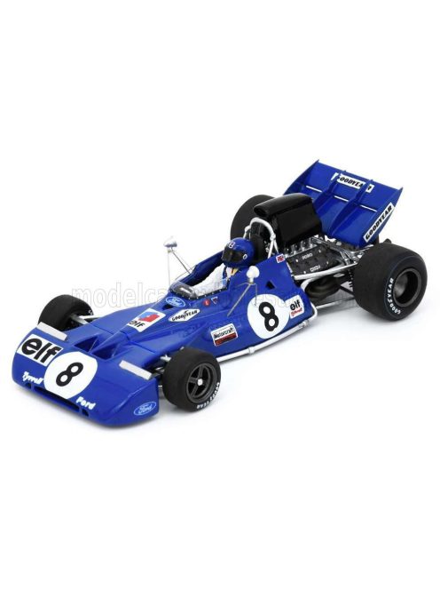Spark - TYRRELL F1  004 N 8 FRANCE GP 1972 PATRICK DEPAILLER BLUE