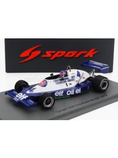   Spark - TYRRELL F1  008 N 4 2nd AUSTRIAN GP 1978 P.DEPAILLER BLUE WHITE