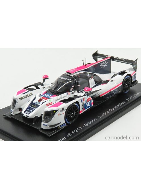 Spark-Model - Ligier Js P217 Gibson Gk428 4.2L V8 Team Larbre Competition N 50 24H Le Mans 2019 E.Creed - R.Ricci - N.Boulle White Black