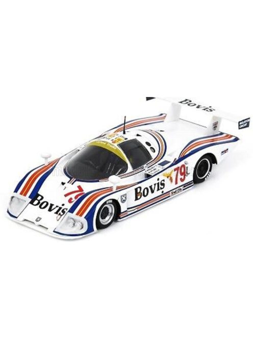 Spark - ECOSSE C285 3.0L V8 TEAM ECURIE ECOSSE N 79 24h LE MANS 1985 MIKE WILDS - DAVID LESLIE - RAY MALLOCK WHITE RED BLUE