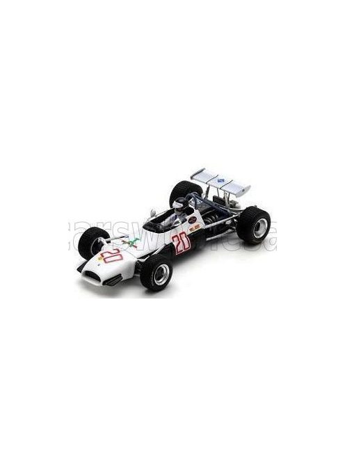 Spark - BRABHAM F1  BT30 N 20 GERMANY GP 1969 KURT AHRENS WHITE BLACK