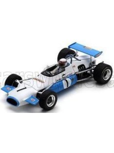   Spark - BRABHAM F2  BT30 N 1 WINNER CRYSTAL PALACE GP 1970 JACKIE STEWART WHITE LIGHT BLUE