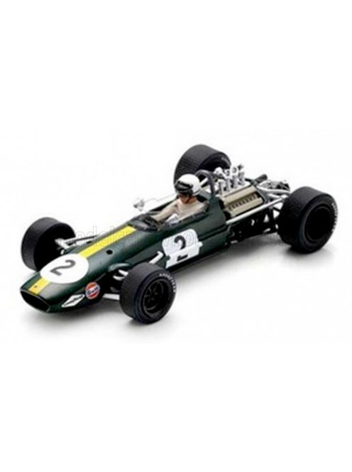 Spark - BRABHAM F1  BT26 N 2 MONACO GP 1968 J.BRABHAM GREEN YELLOW
