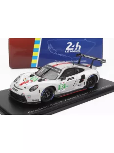   Spark - PORSCHE 911 991-2 RSR-19 4.2L TEAM PORSCHE GT N 92 24h LE MANS 2022 M.CHRISTENSEN - K.ESTRE - L.VANTHOOR WHITE GREY RED