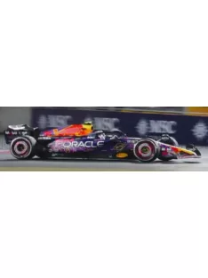   Spark - RED BULL F1  RB19 TEAM ORACLE RED BULL RACING N 11 3rd LAS VEGAS USA GP 2023 SERGIO PEREZ PURPLE YELLOW RED