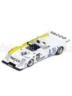   Spark - CHEVRON B36 2.0L S4 TEAM ROC SOCIETE YACCO N 25 24h LE MANS 1980 BRUNO SOTTY - DOMINIQUE LAURENT - PHILIPPE HESNAULT WHITE YELLOW