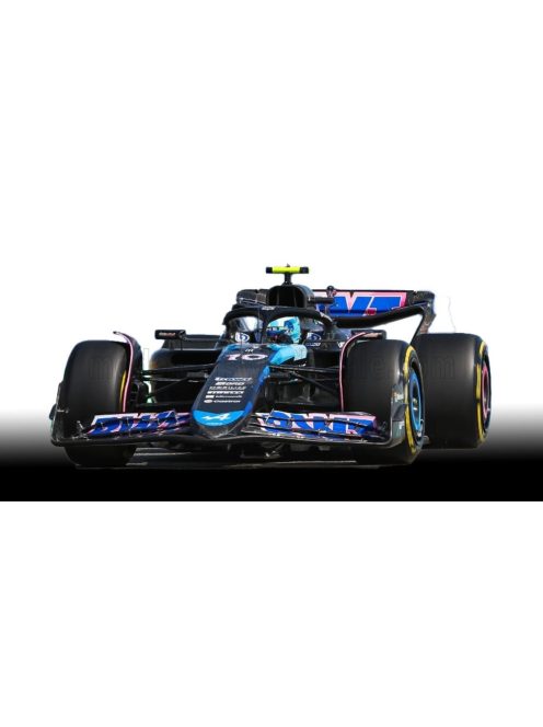 Spark - ALPINE F1  A524 TEAM BWT ALPINE N 10 CANADA GP 2024 PIERRE GASLY BLACK BLUE PINK