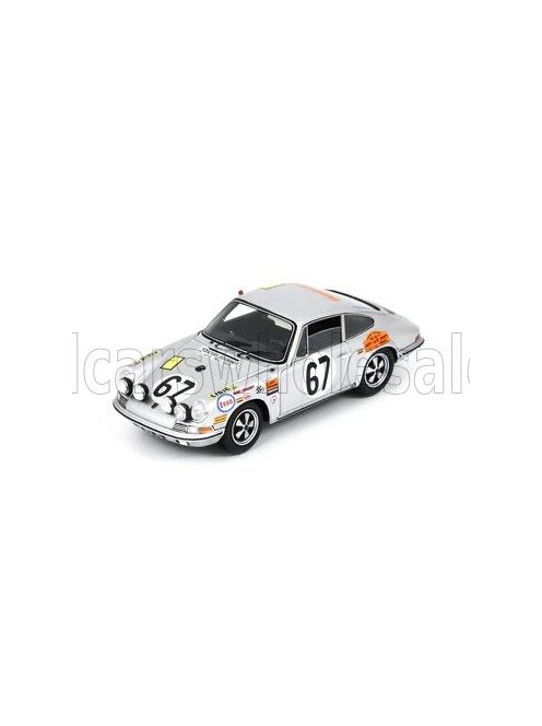 Spark - PORSCHE 911S COUPE 1991cc S6 TEAM J.FARJON N 67 24h LE MANS 1969 PHILIPPE FARJON - JACKY DECHAUMEL SILVER