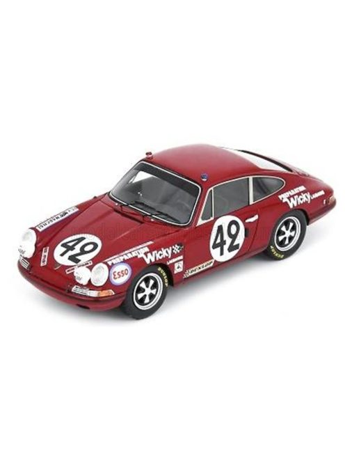 Spark - PORSCHE 911 TEAM WICKY RACING N 42 24h LE MANS 1969 ANDRE WICKY - EDGAR BERNEY RED