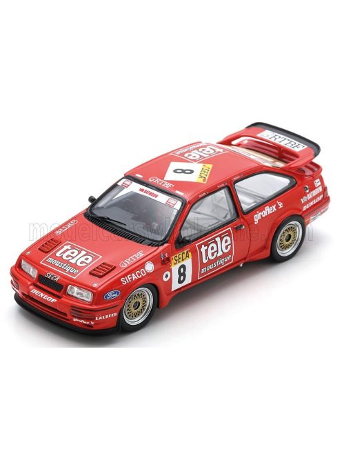 Spark - FORD ENGLAND SIERRA RS COSWORTH TEAM ANDY ROUSE ENGINEERING N 8 24h SPA 1987 ANDY ROUSE - WIN PERCY - THIERRY TASSIN DARK ORANGE