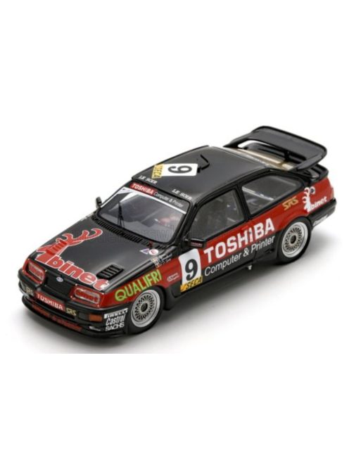 Spark - FORD ENGLAND SIERRA RS500 COSWORTH N 9 4th 24h SPA 1989 KAY BORNEBUSCH - LORIS DE SORDI - PATRICK SLAUS BLACK RED
