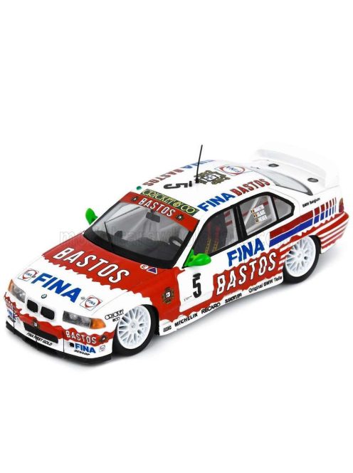 Spark - BMW 3-SERIES 318iS TEAM BMW FINA BASTOS N 5 3rd 24h SPA 1994 JEAM MICHEL MARTIN - PATRICK SLAUS - ALTFRID HEGER RED WHITE