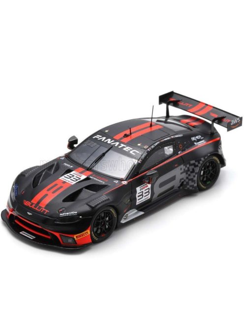 Spark - ASTON MARTIN VANTAGE AMR GT3 TEAM BULLIT RACING N 33 24h SPA 2023 J.KINGSLEY - J.RIEGEL - R.LEROUX - R.DEL SARTE BLACK ORANGE