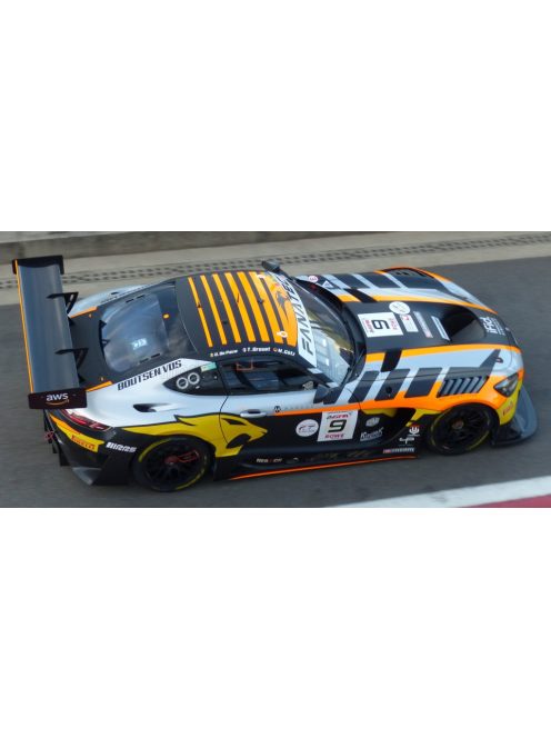 Spark - MERCEDES BENZ AMG GT3 EVO 6.2L V8 TEAM BOUTSEN VDS N 9 24h SPA 2024 ULYSSE DE PAUW - THOMAS DROUET - MAXIMILIAN GOTZ WHITE BLACK ORANGE