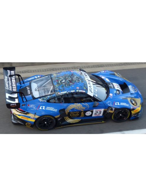 Spark - PORSCHE 911 992 GT3 R 4.2L TEAM PHANTOM GLOBAL RACING N 23 24h SPA 2024 JAXON EVANS - JOEL ERIKSSON - THOMAS PREINING BLUE