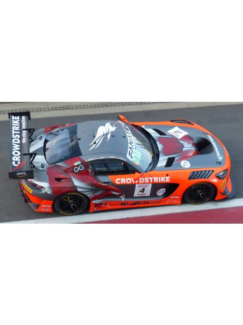 Spark - MERCEDES BENZ AMG GT3 EVO 6.2L V8 TEAM CROWDSTRIKE RILEY N 4 WINNER PRO-AM CLASS 24h SPA 2024 GEORGE KURTZ - IAN JAMES - NICKY CATSBURG - COLIN BRAUN ORANGE GREY