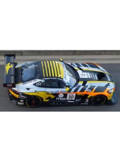  Spark - MERCEDES BENZ AMG GT3 EVO 6.2L V8 TEAM BOUTSEN VDS N 10 24h SPA 2024 AURELIEN PANIS - CESAR GAZEAU - ROEE MEYUHAS - SEBASTIAN BAUD SILVER BLACK ORANGE